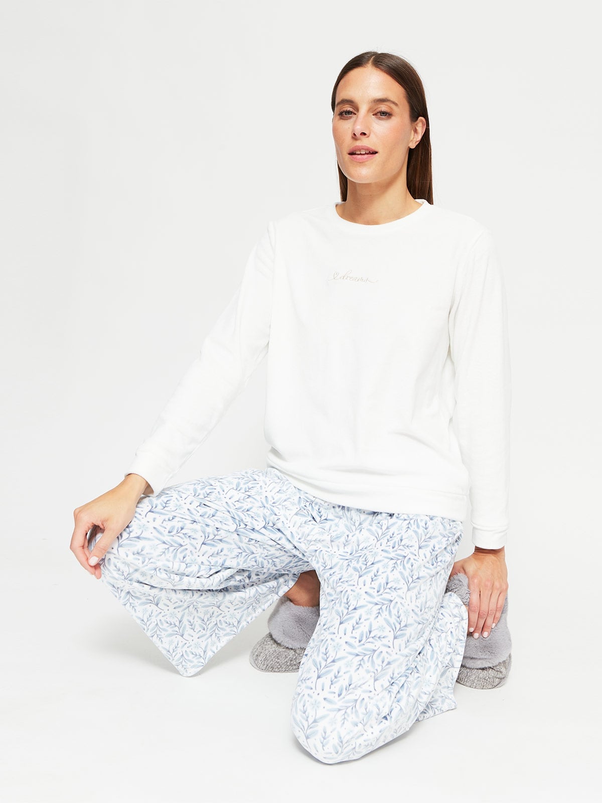 POLO PIJAMA MUJER MARQUIS MANGA LARGA - 4
