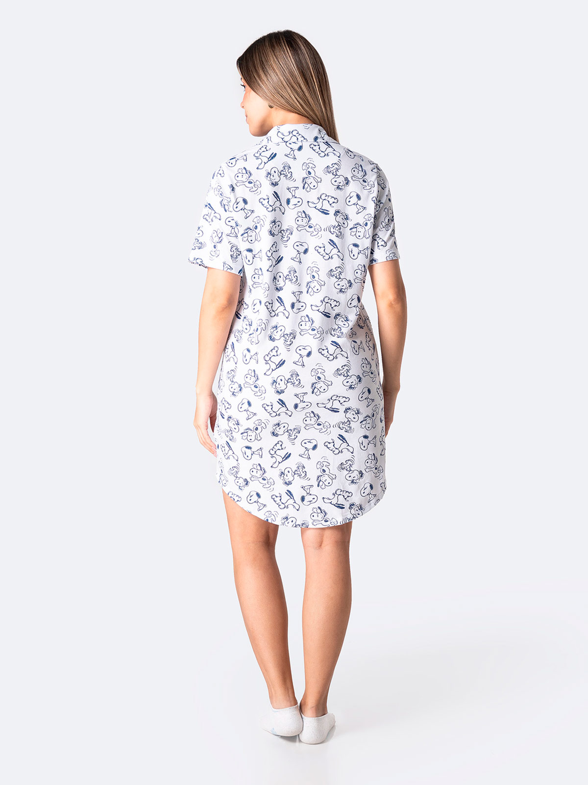 CAMISON MUJER PIONIER BLANCO LIFE-SNOOPY - 3