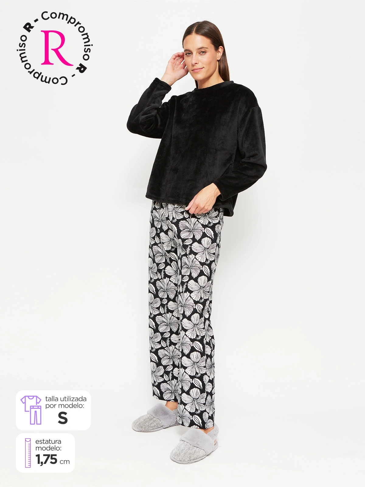 PIJAMA MUJER MARQUIS CHENILLE - 1