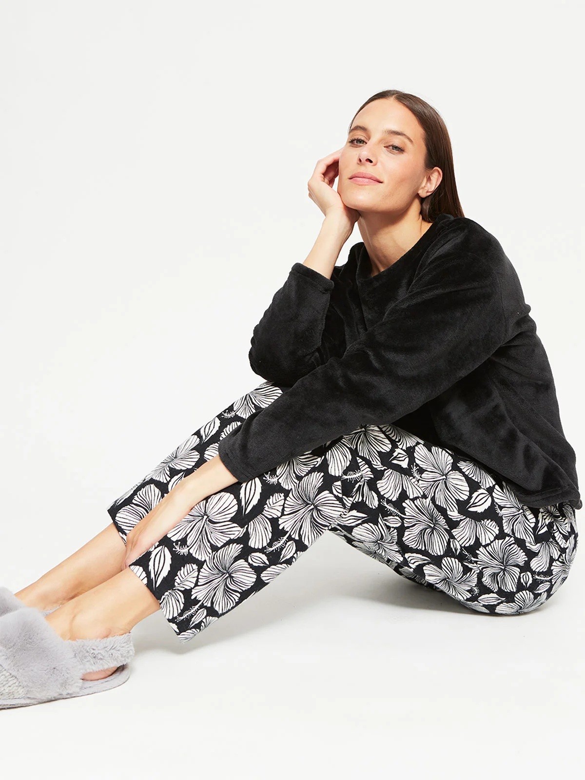 PIJAMA MUJER MARQUIS CHENILLE - 4