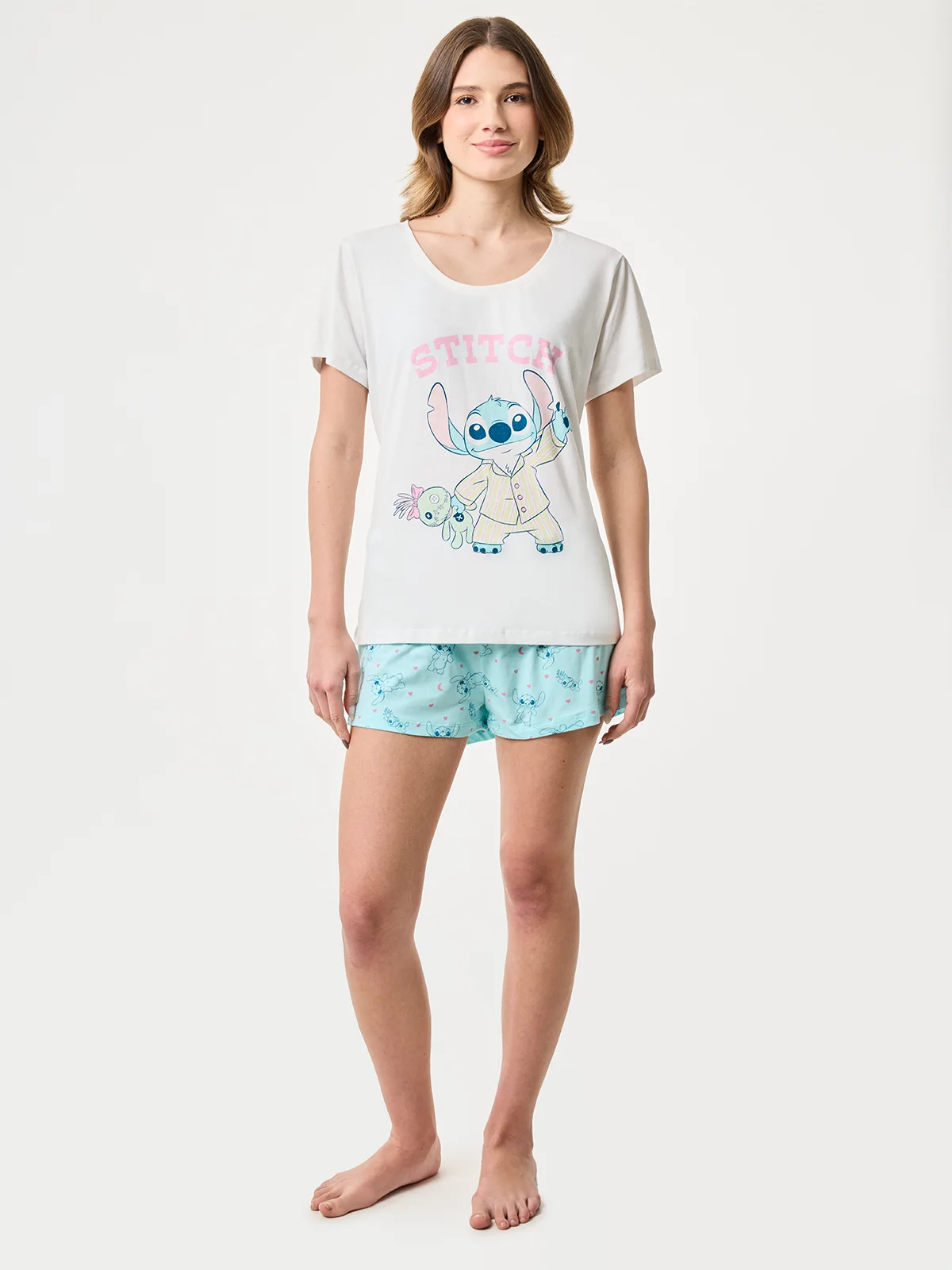 PIJAMA MUJER DISNEY STITCH - 5