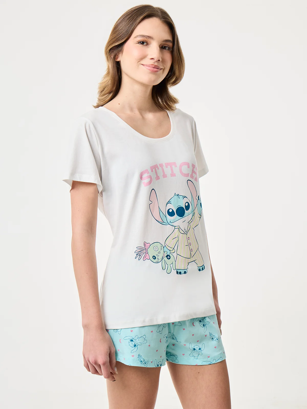 PIJAMA MUJER DISNEY STITCH - 3