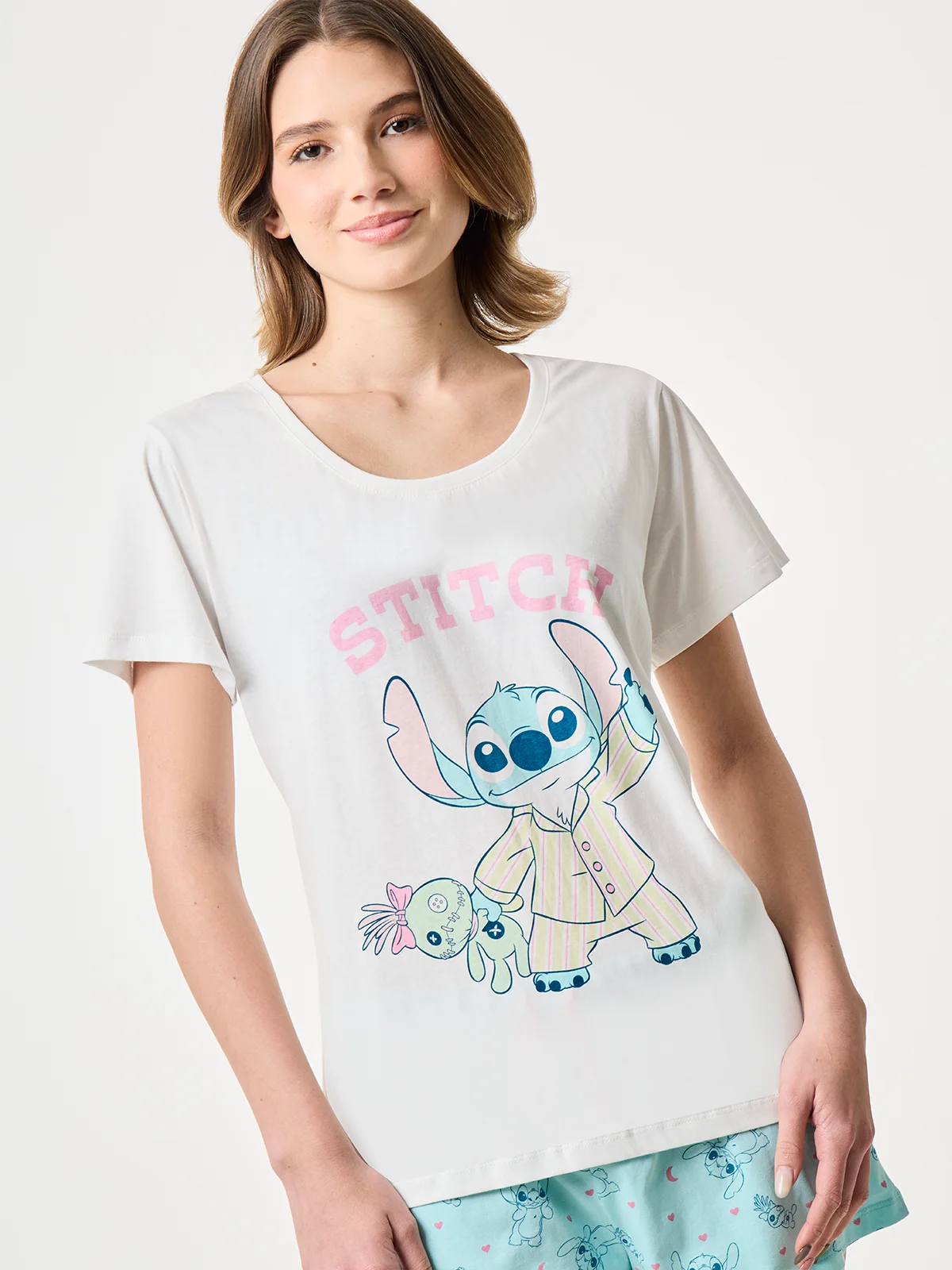 PIJAMA MUJER DISNEY STITCH - 4