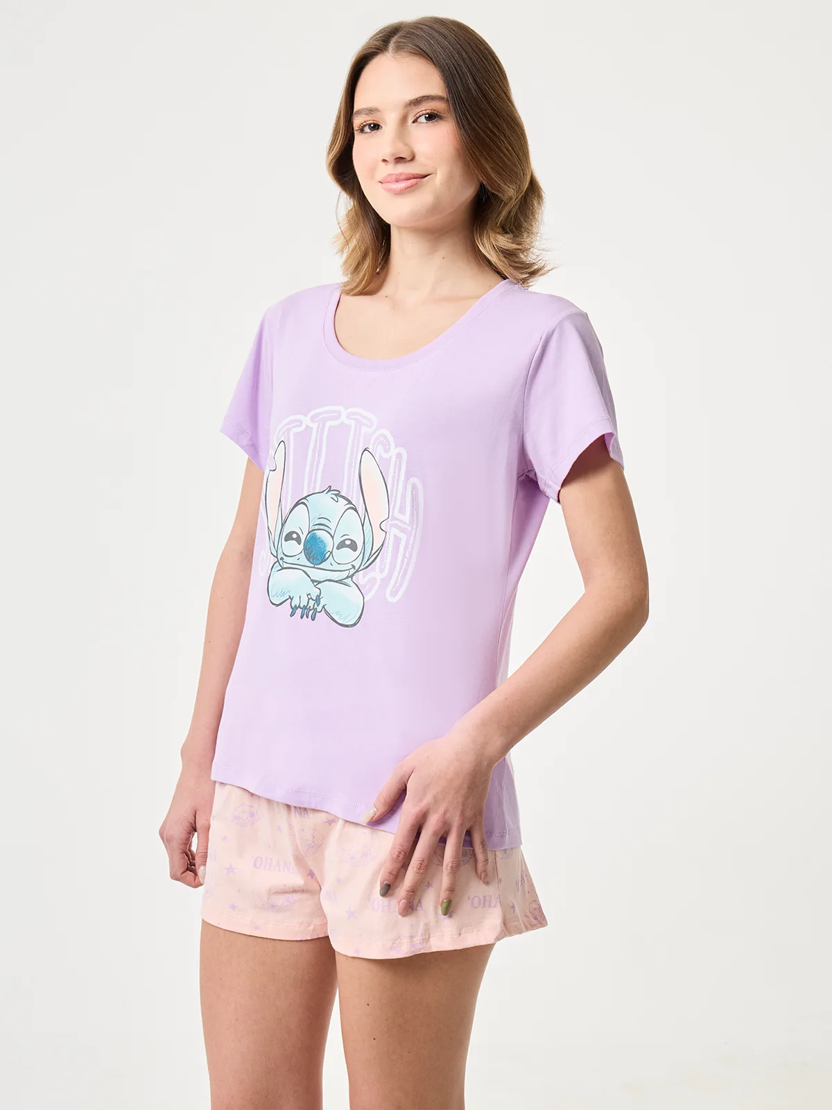 PIJAMA MUJER DISNEY STITCH - 1
