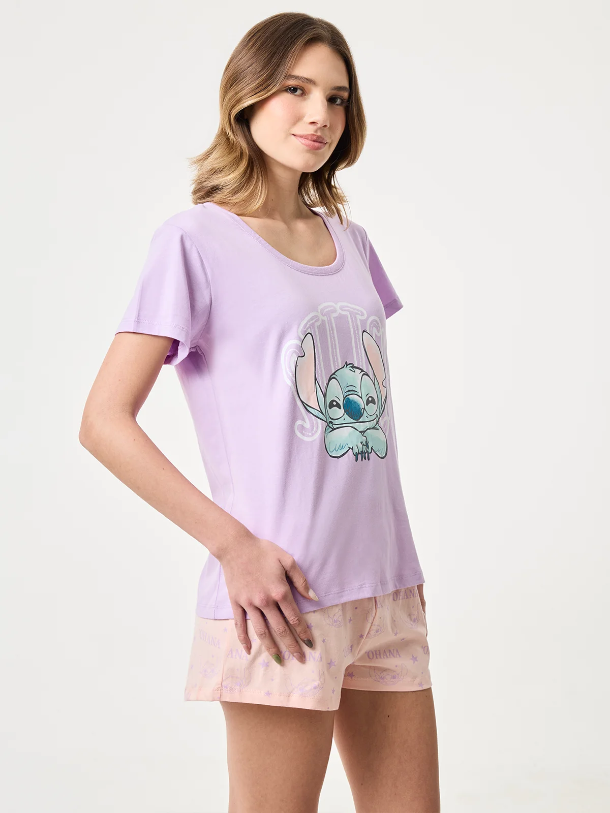 PIJAMA MUJER DISNEY STITCH - 3