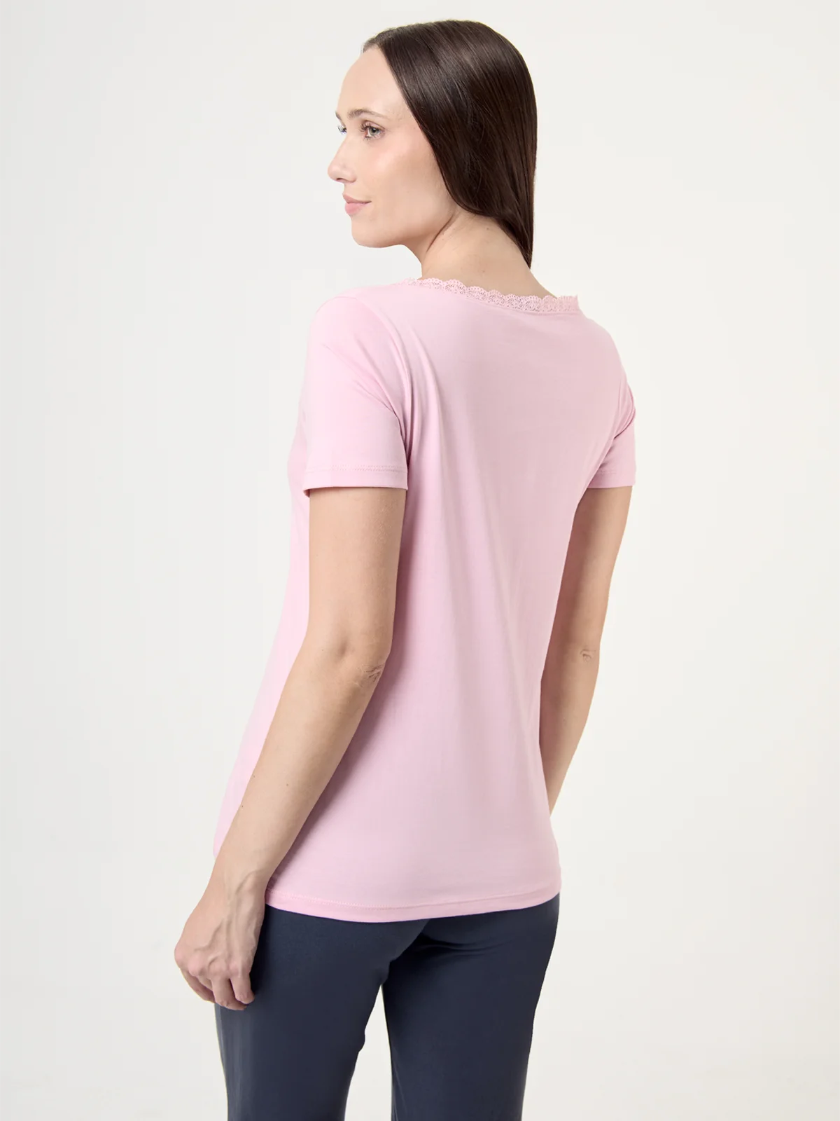 POLO MANGA CORTA MUJER MARQUIS ENCAJE - 2