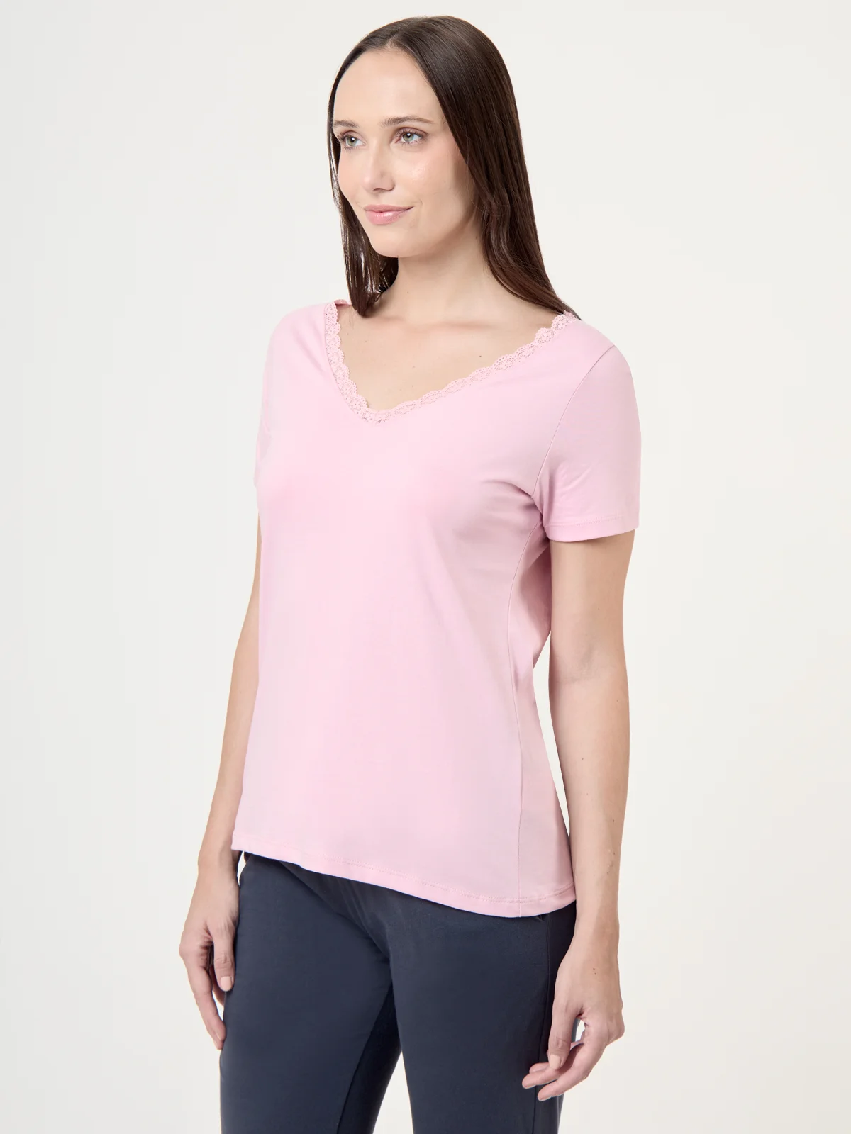 POLO MANGA CORTA MUJER MARQUIS ENCAJE - 3