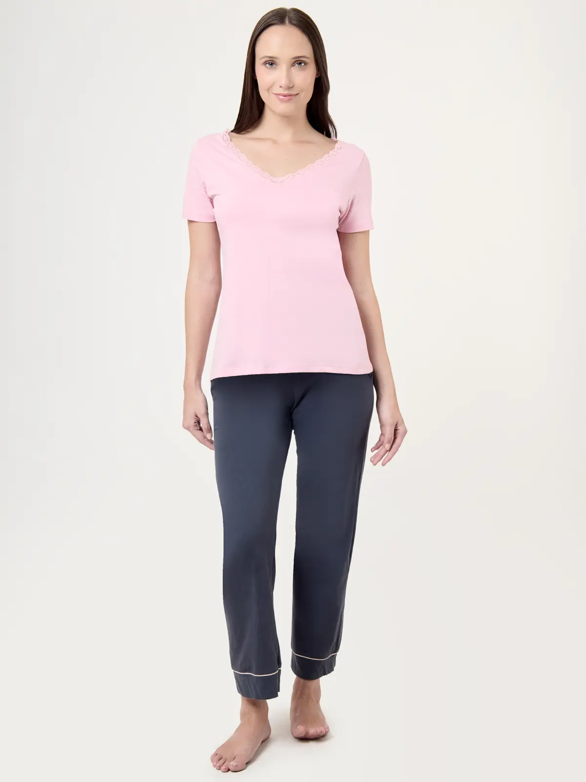 POLO MANGA CORTA MUJER MARQUIS ENCAJE - 5