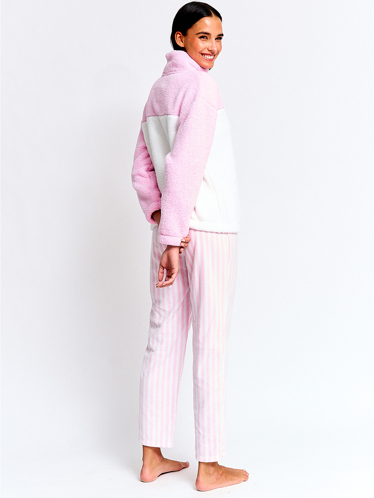 PIJAMA MUJER INDEX NEW ZIP SHERPA - 2