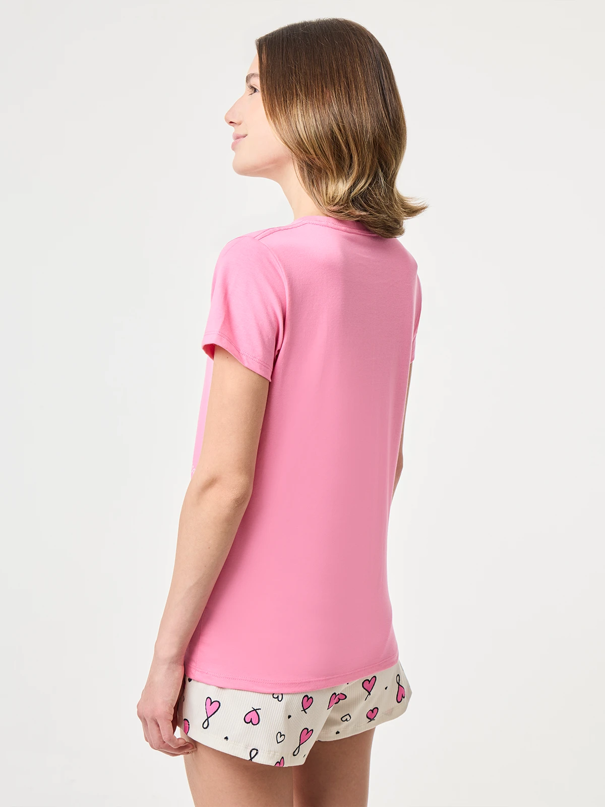 POLO DE PIJAMA MUJER INDEX PRINT HEART LOVE - 2