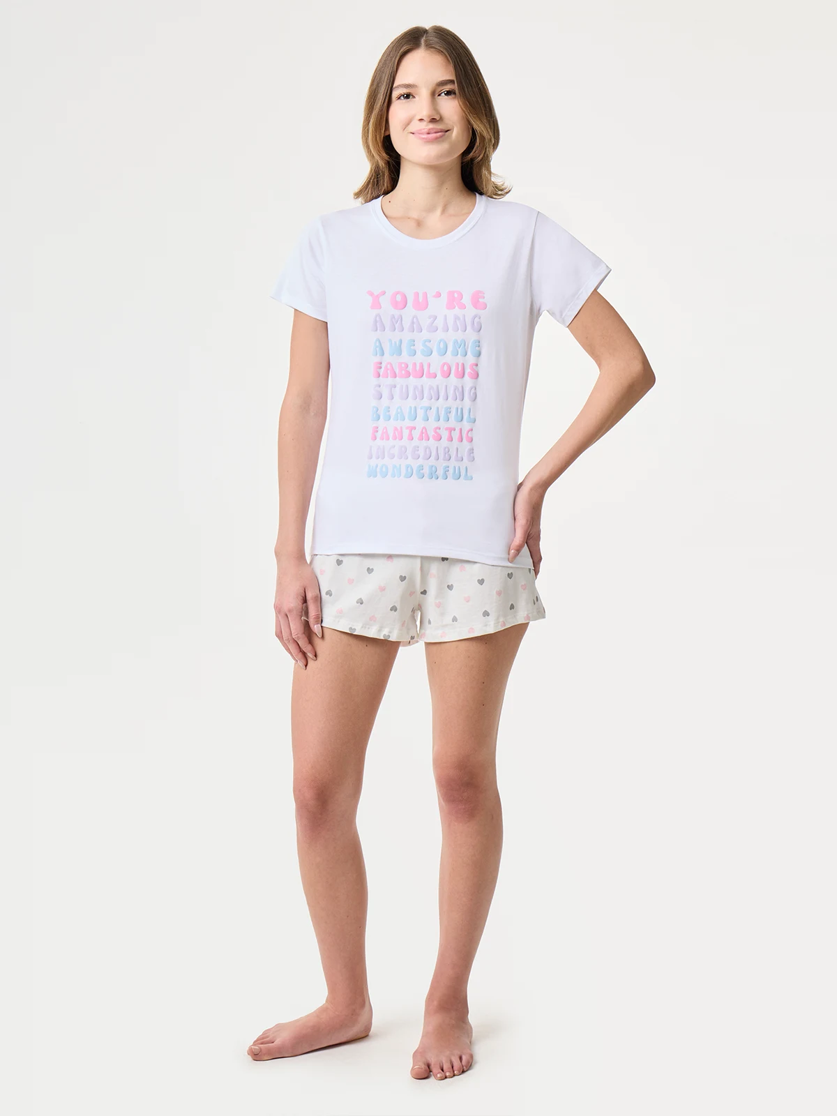POLO DE PIJAMA MANGA CORTA MUJER INDEX PRINT YOURS AMAZING - 5