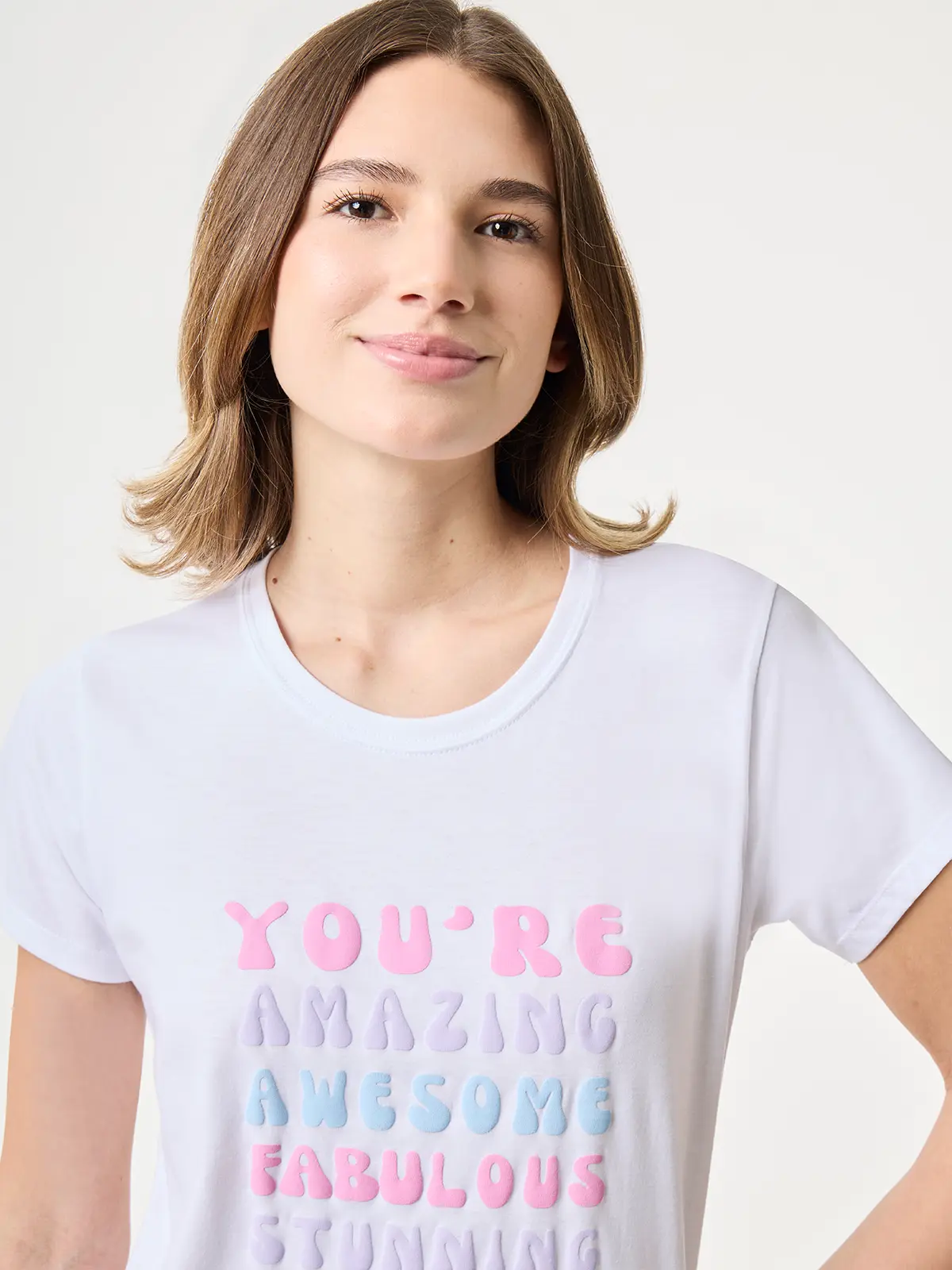 POLO DE PIJAMA MANGA CORTA MUJER INDEX PRINT YOURS AMAZING - 4