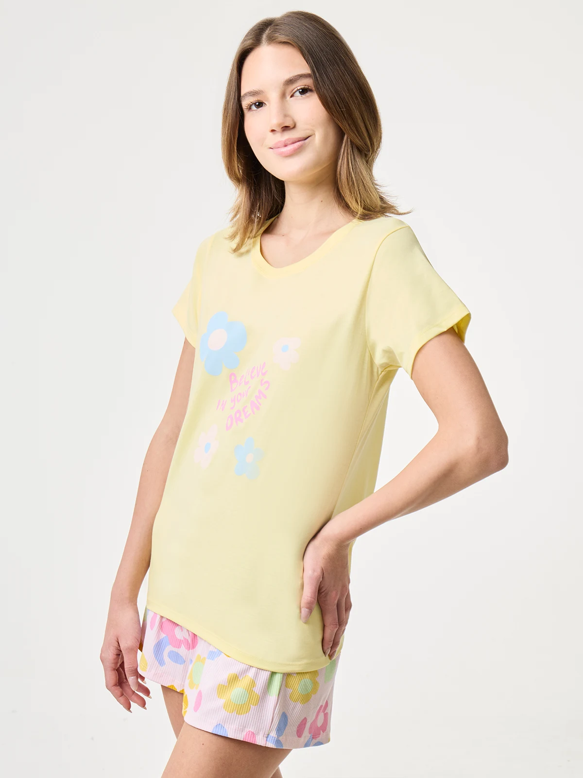 POLO DE PIJAMA MANGA CORTA MUJER INDEX DREAMS - 3