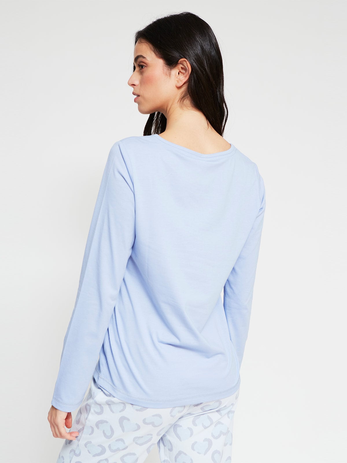 TOP PIJAMA MANGA LARGA MUJER INDEX PRINT - 2