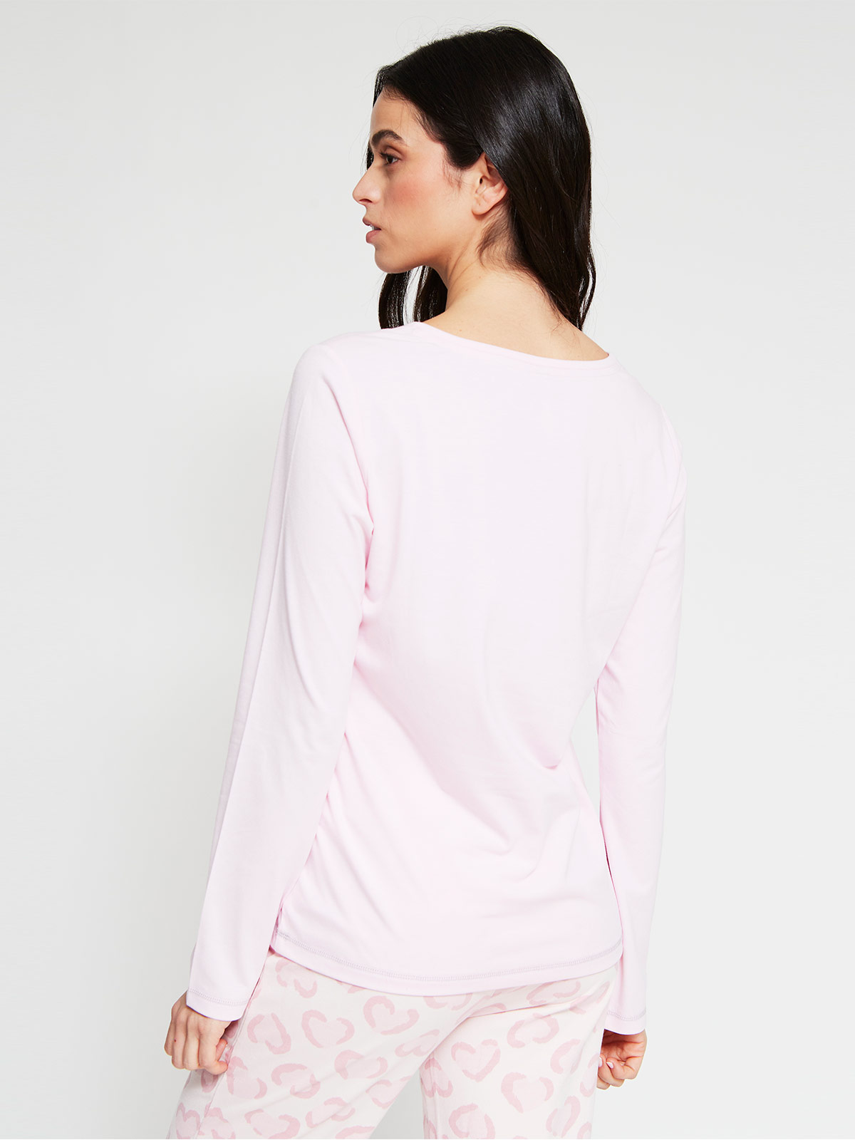 TOP PIJAMA MANGA LARGA MUJER INDEX PRINT - 2