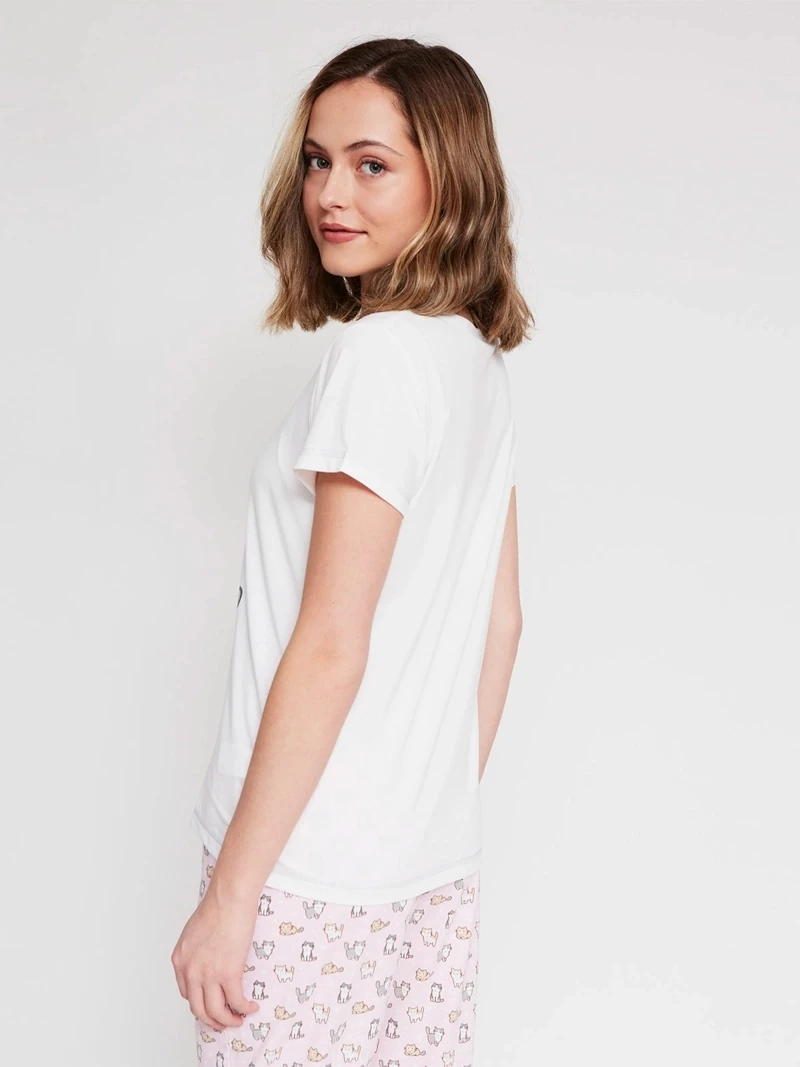 POLO PIJAMA MANGA CORTA MUJER INDEX - 2