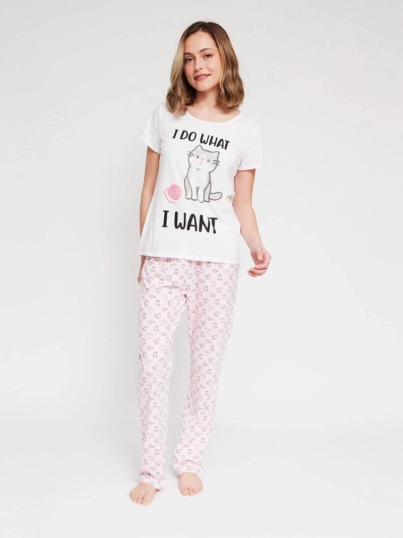 POLO PIJAMA MANGA CORTA MUJER INDEX - 4