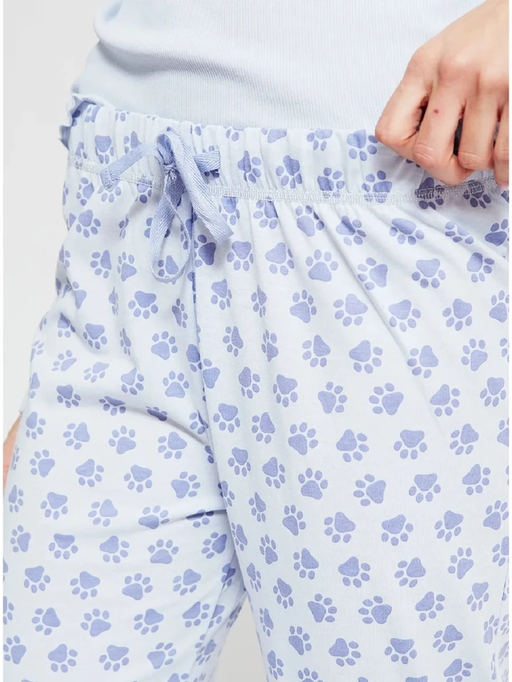 PANTALÓN PIJAMA LARGO RECTO MUJER INDEX - 3