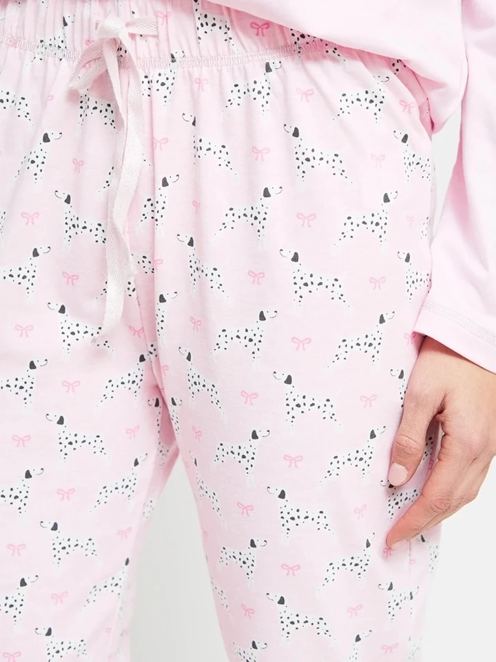 PANTALÓN PIJAMA LARGO RECTO MUJER INDEX  - 4