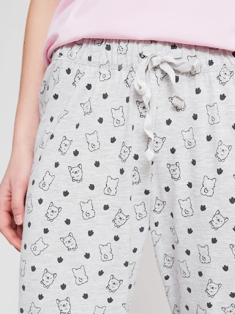PANTALÓN PIJAMA RECTO MUJER INDEX - 3