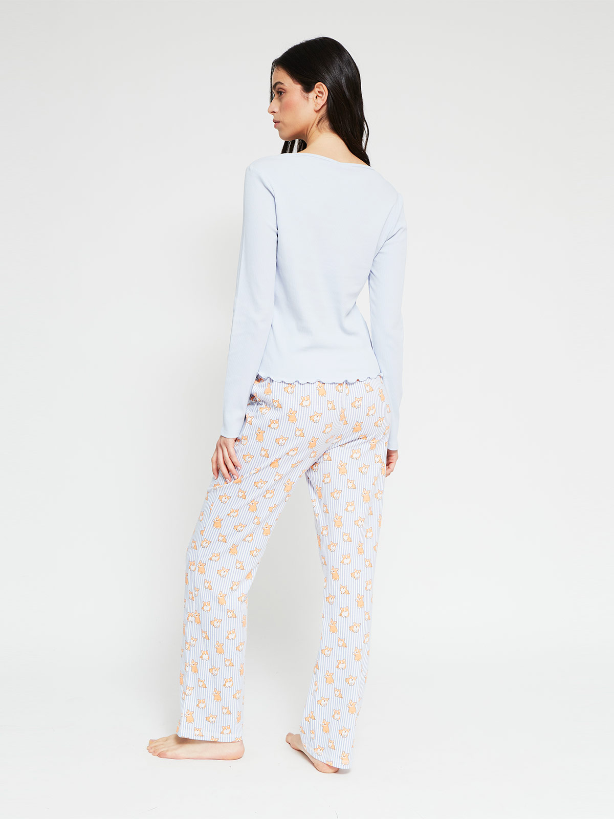 PIJAMA MANGA LARGA RECTO MUJER INDEX - 2