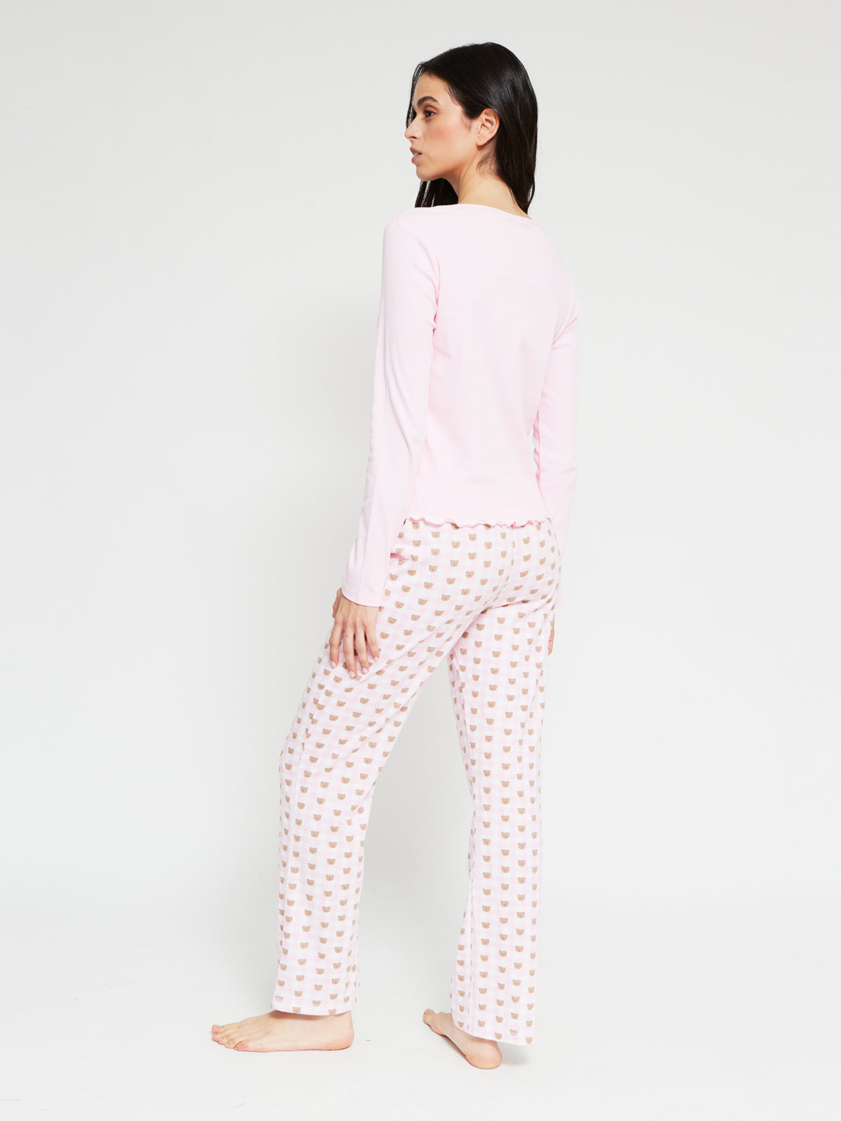 PIJAMA MANGA LARGA RECTO MUJER INDEX - 2