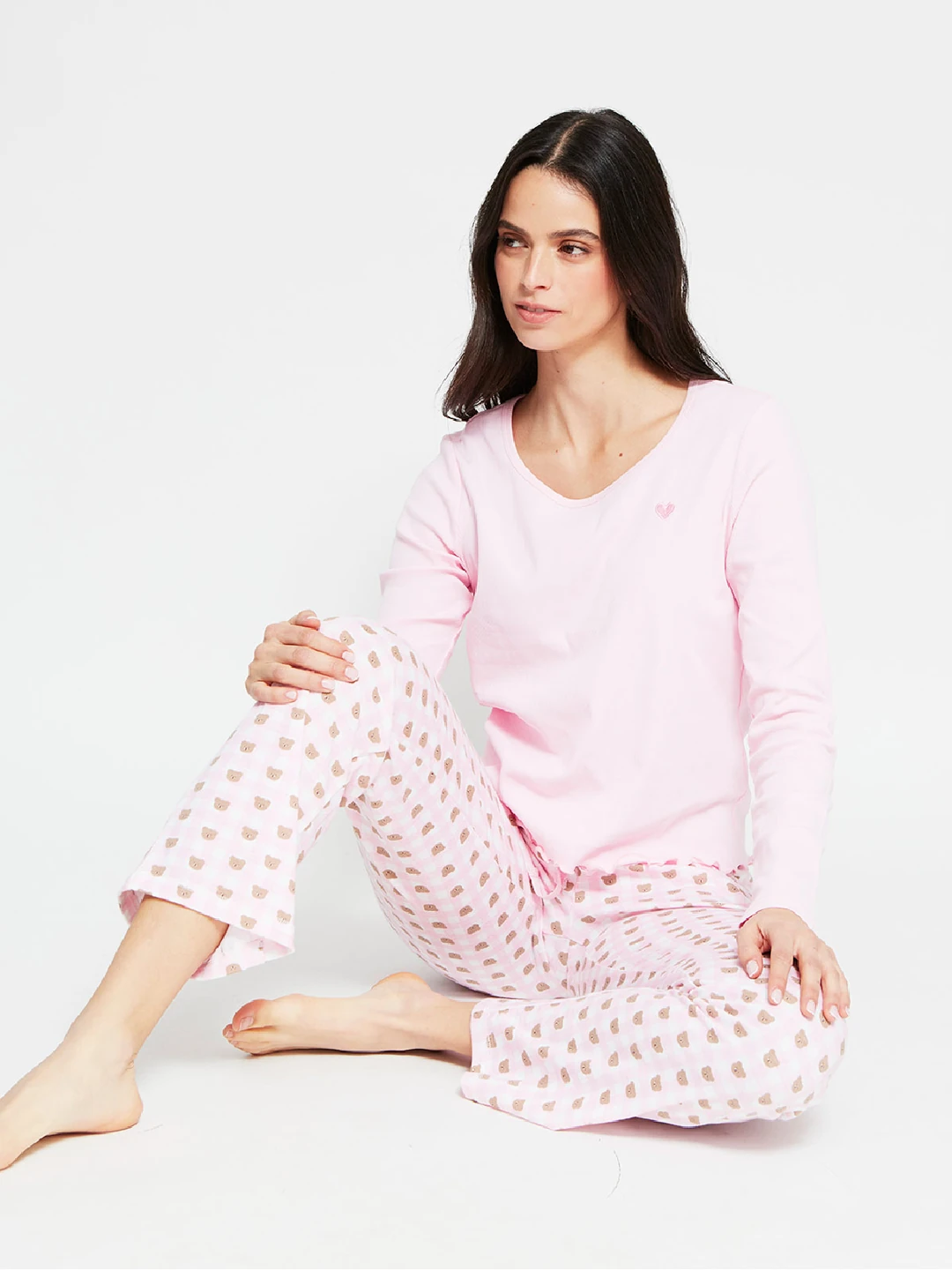 PIJAMA MANGA LARGA RECTO MUJER INDEX - 4