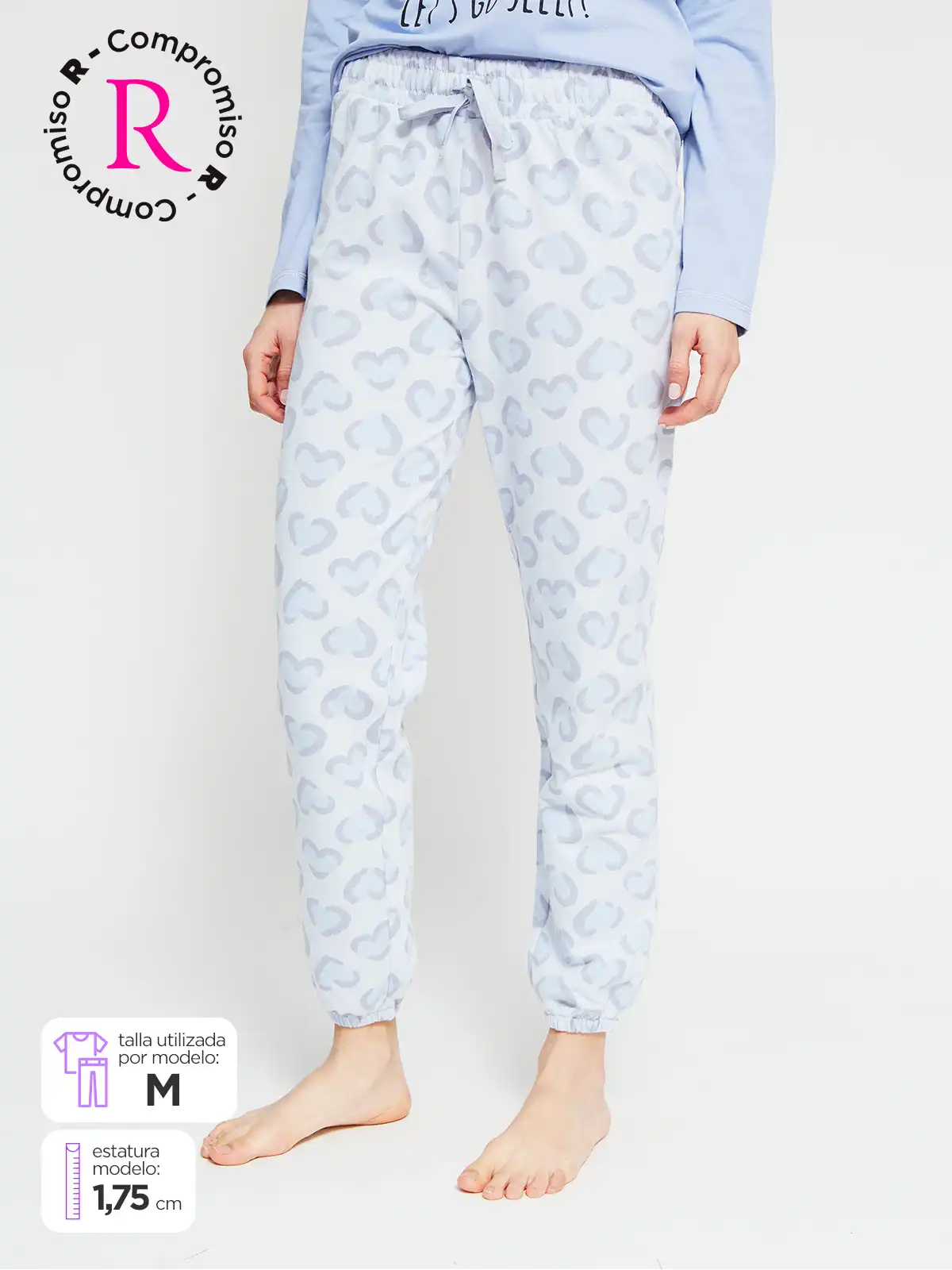 BOTTOMS PIJAMA MUJER INDEX PRINT - 1