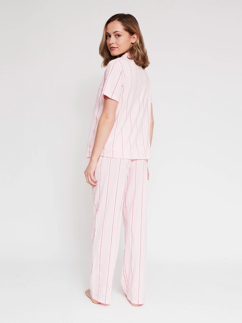 PIJAMA CAMISERA MANGA CORTA MUJER INDEX - 2