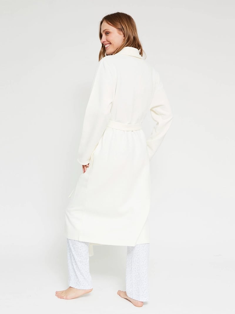 BATA MUJER AZIZ ECRU QUILT - 2