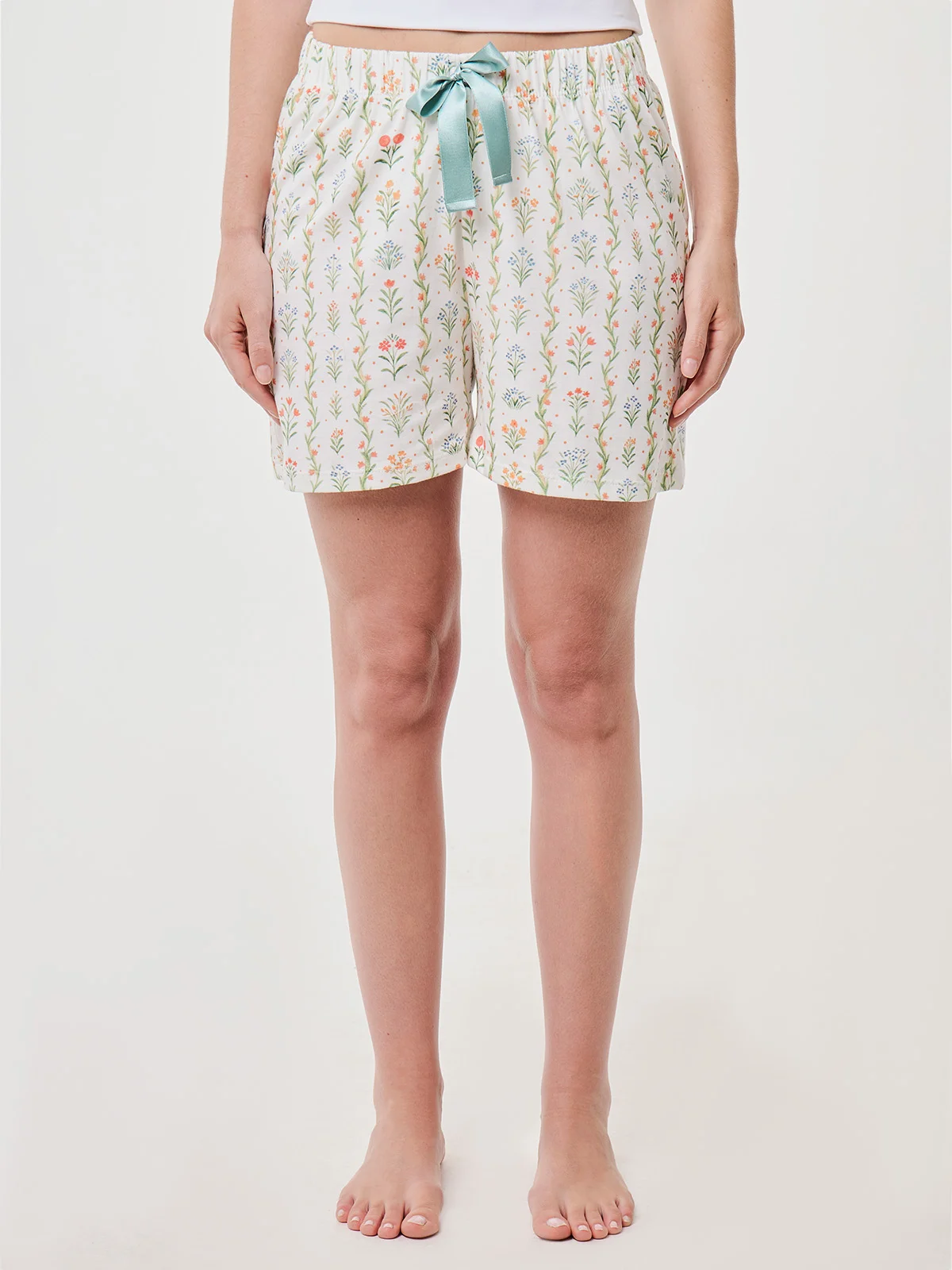 SHORT DE PIJAMA MUJER MARQUIS FLORES - 1