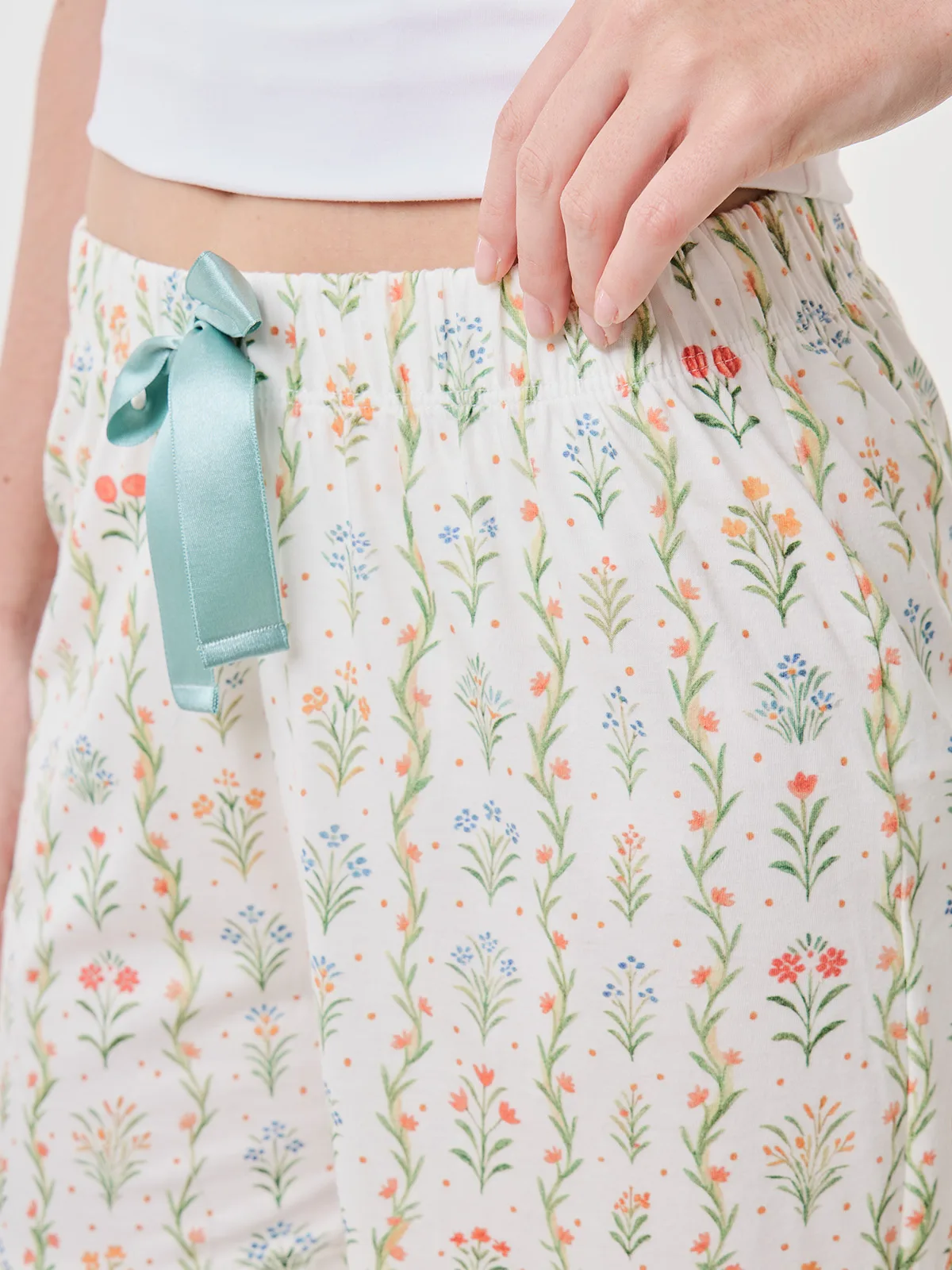SHORT DE PIJAMA MUJER MARQUIS FLORES - 4