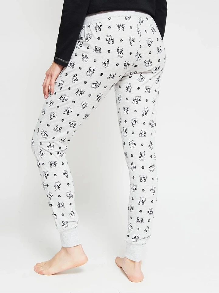 PANTALÓN PIJAMA PUÑO MUJER INDEX - 2