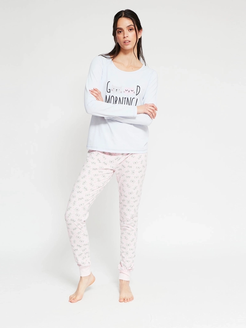 PANTALÓN PIJAMA PUÑO MUJER INDEX - 4