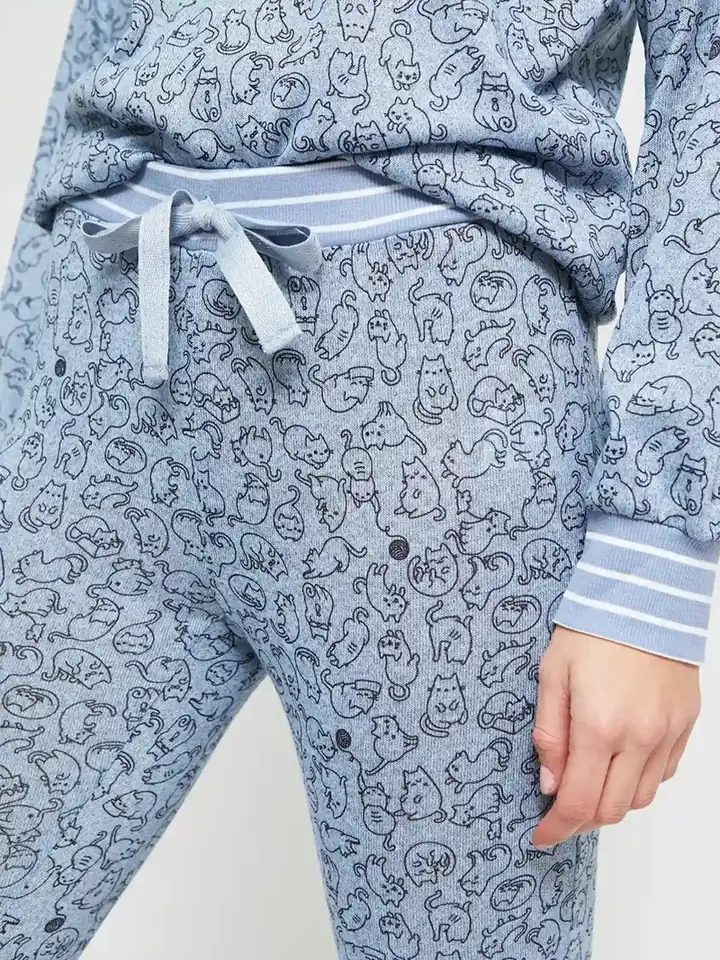 PIJAMA MANGA LARGA MUJER INDEX - 4