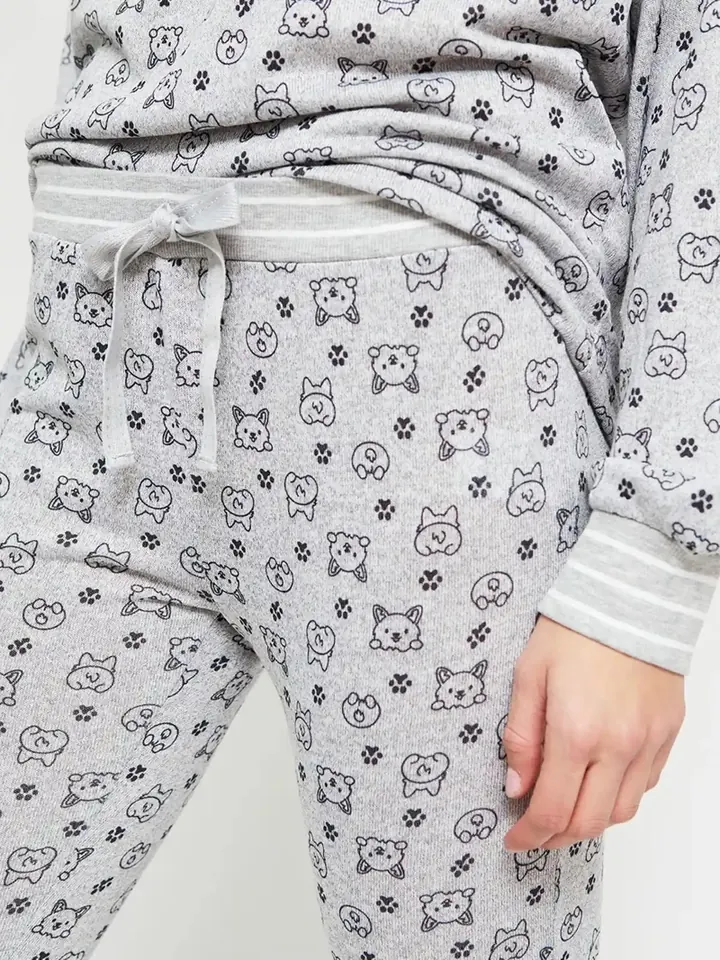 PIJAMA MANGA LARGA MUJER INDEX - 4