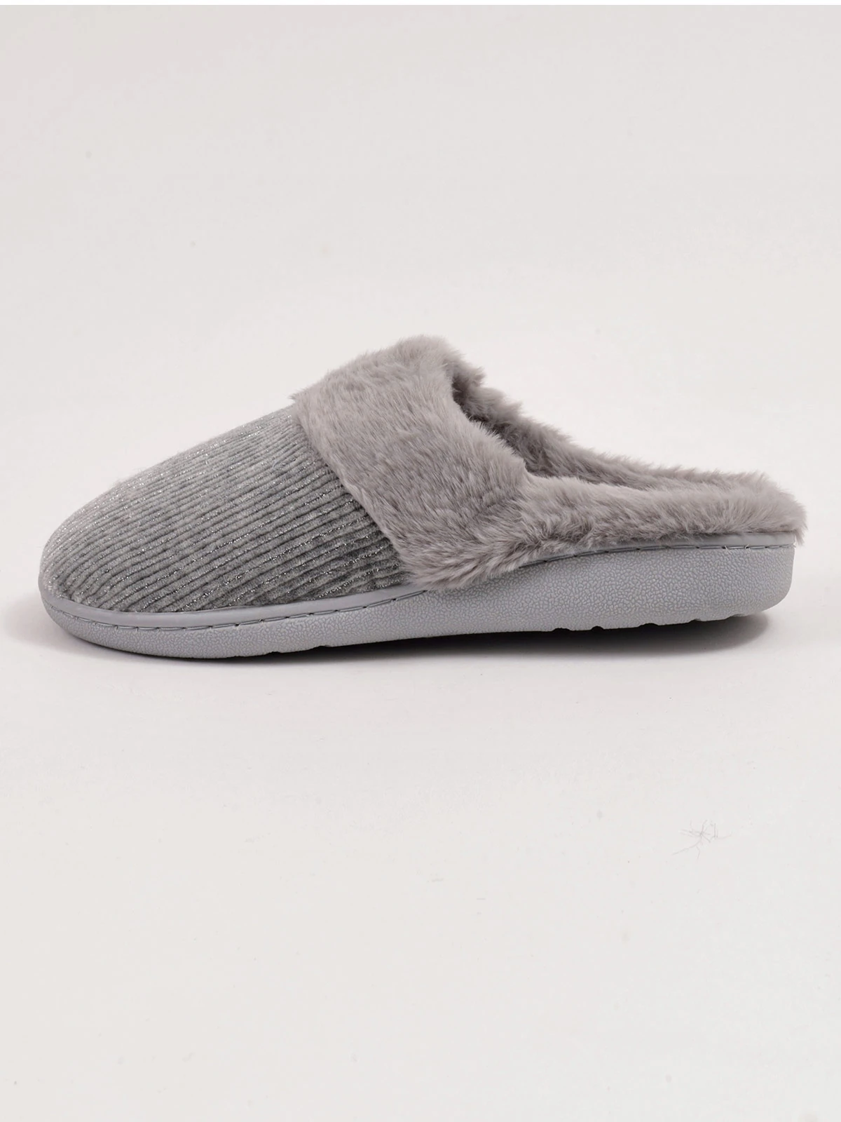 PANTUFLA MUJER MARQUIS GRAFITO LUREX - 2