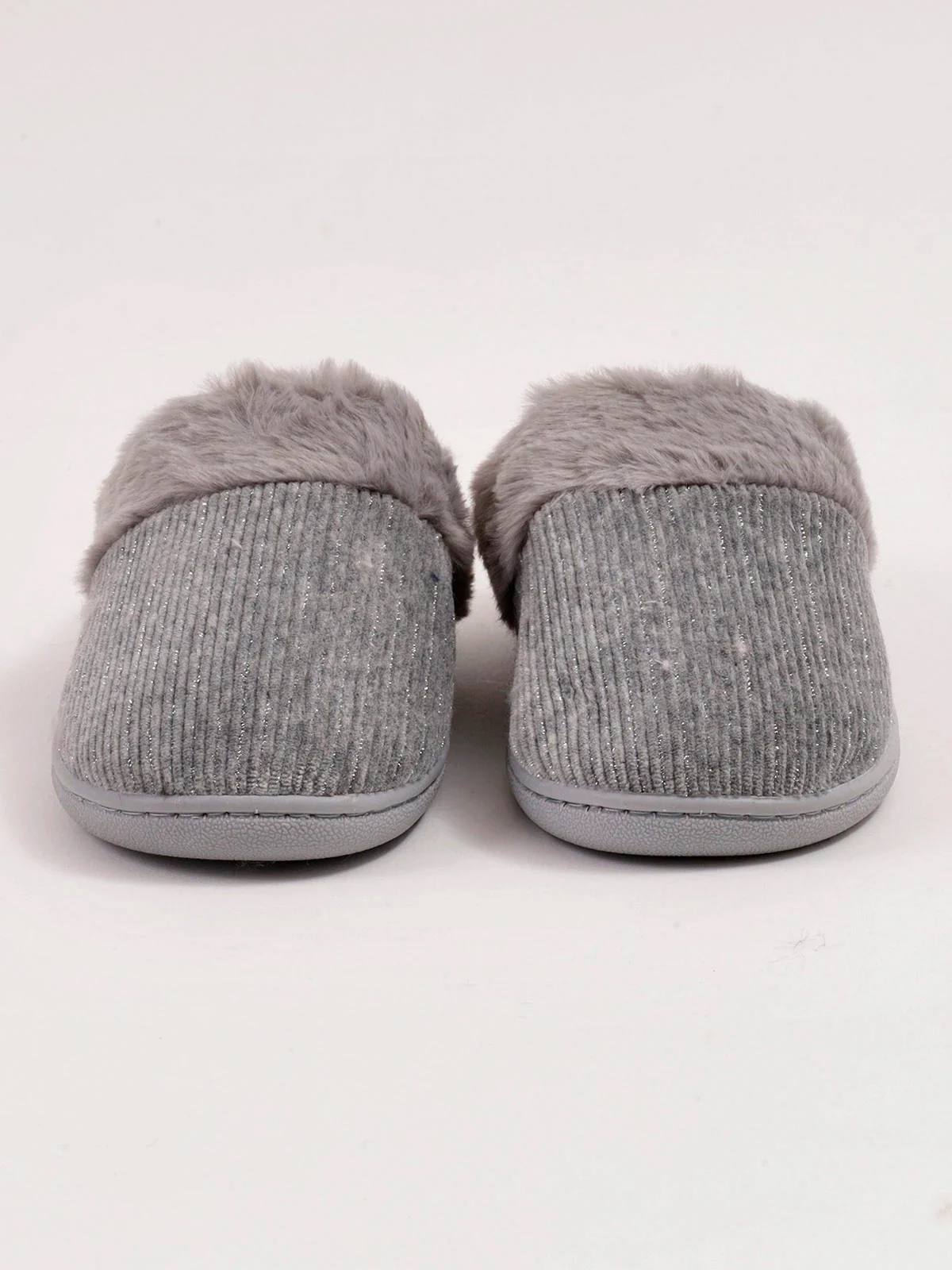 PANTUFLA MUJER MARQUIS GRAFITO LUREX - 4
