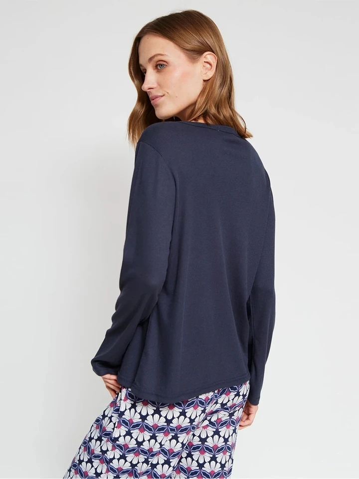 POLO PIJAMA MANGA LARGA MUJER MARQUIS - 2