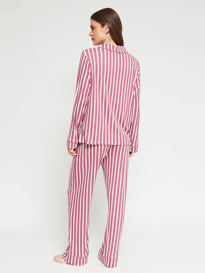 PIJAMA MANGA LARGA MUJER MARQUIS BOTONES - 2