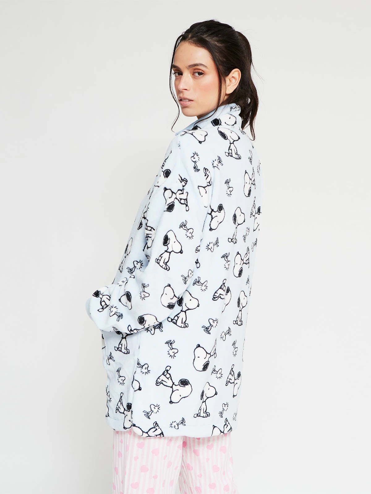 BATA MUJER INDEX ROSADA SNOOPY - 2