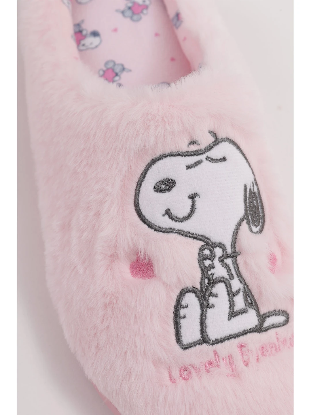 PANTUFLA MUJER INDEX ROSADO ROSADO SNOOPY - 6