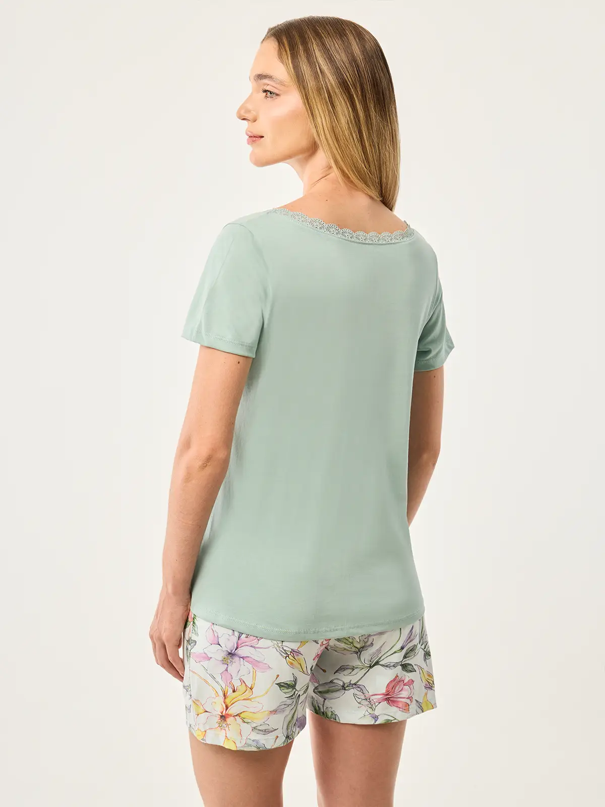 POLO MANGA CORTA MUJER MARQUIS ENCAJE - 2