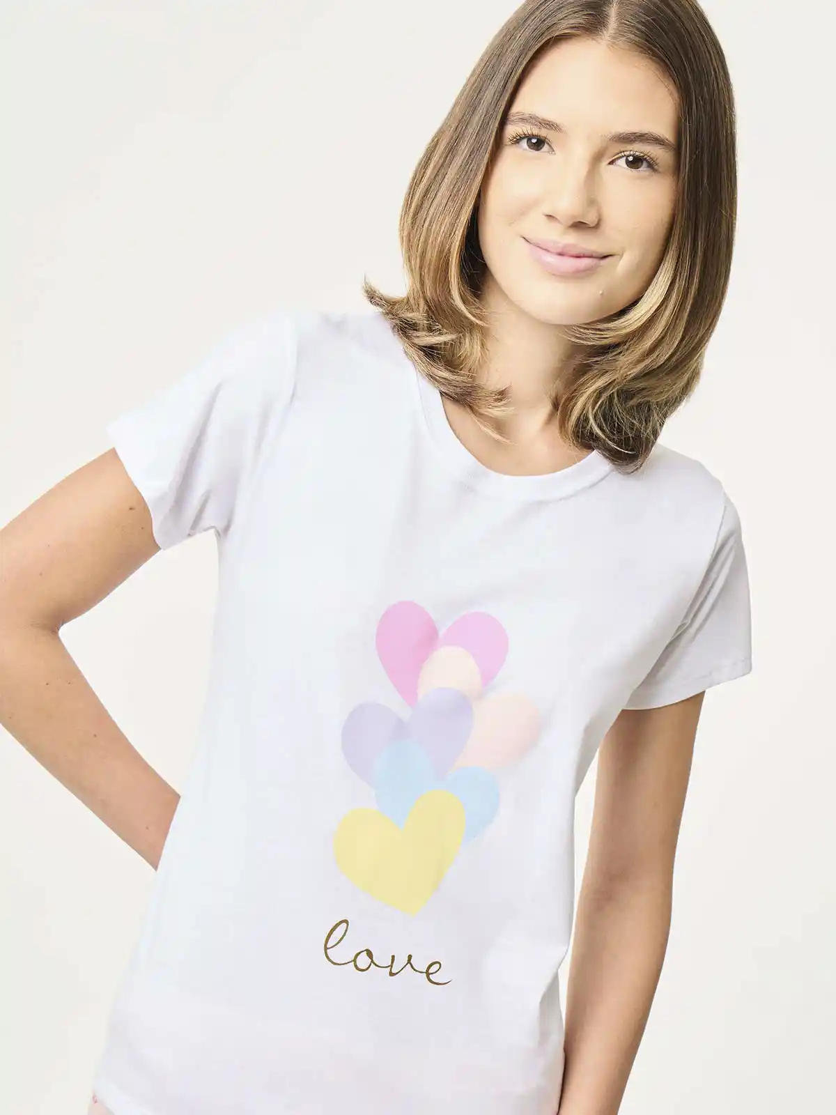 POLO MANGA CORTA MUJER INDEX HEARTS - 4