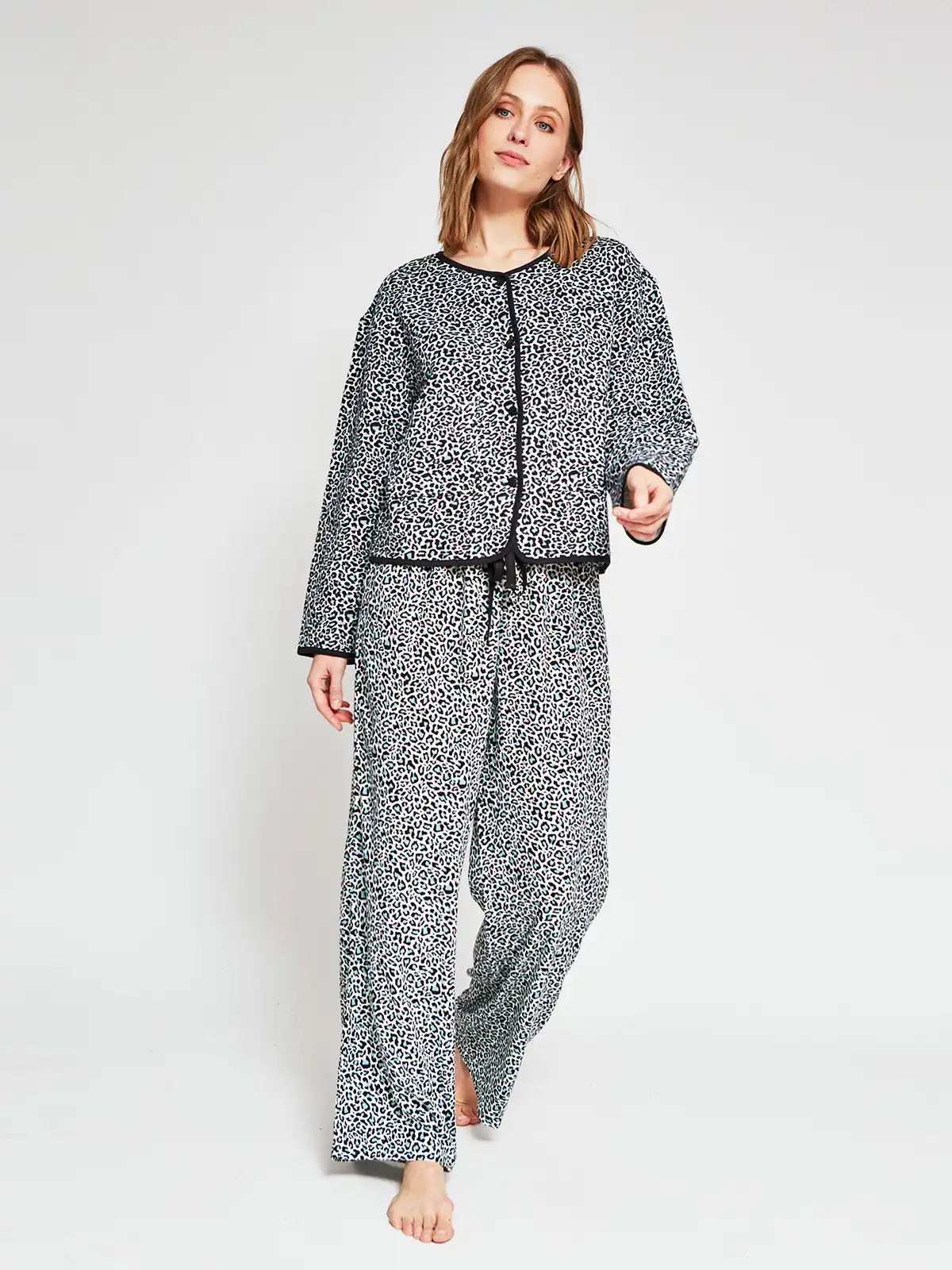 PANTALON PIJAMA RECTO MUJER MARQUIS - 4