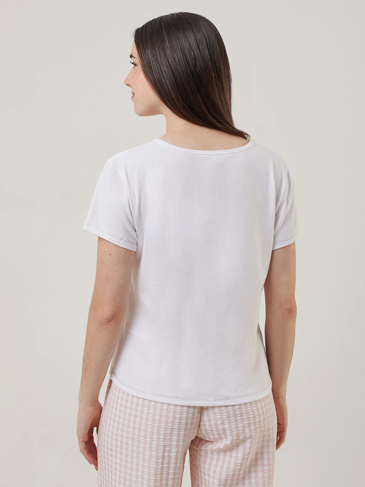 PIJAMA MANGA CORTA MUJER INDEX WAFFLE - 2