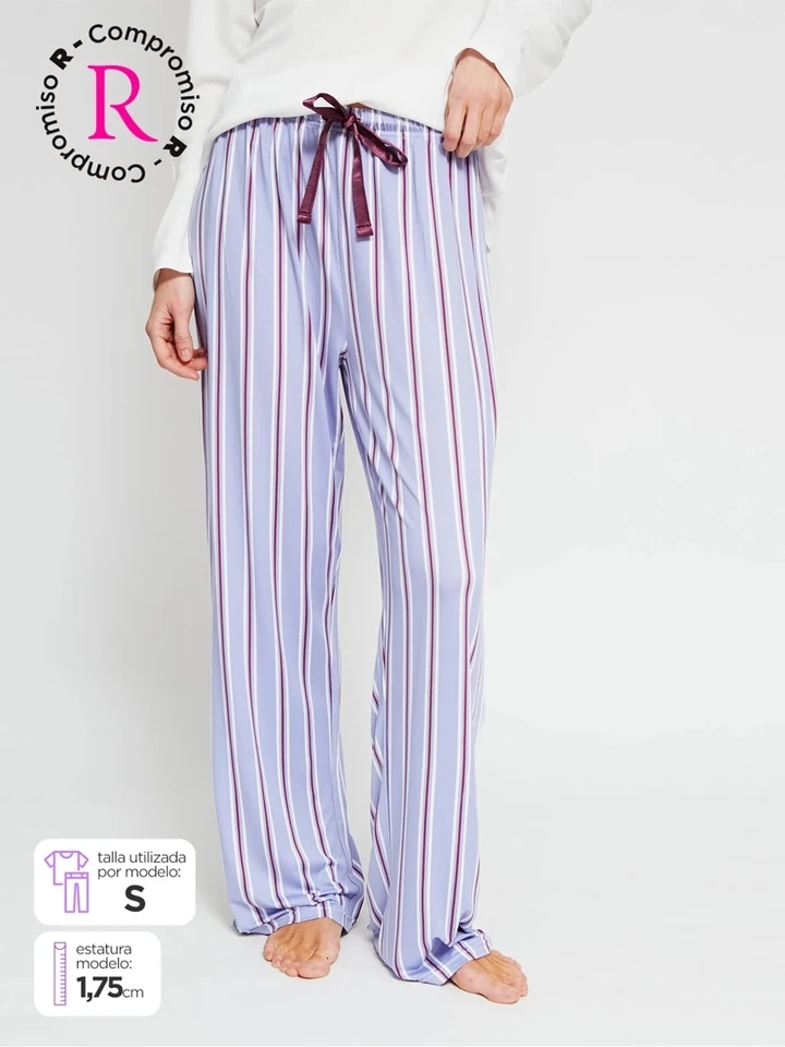 BOTTOM PIJAMA RECTO MUJER MARQUIS - 1