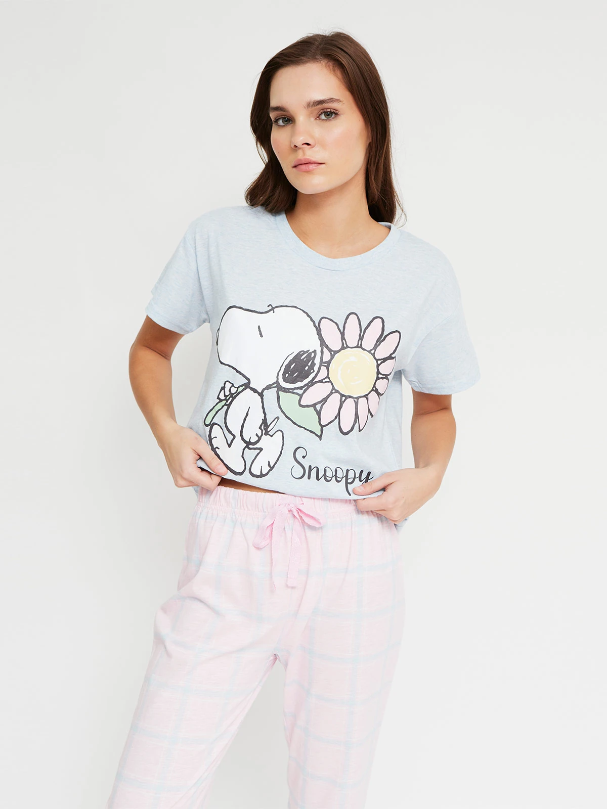 PIJAMA MANGA CORTA MUJER INDEX RECTO SNOOPY - 3