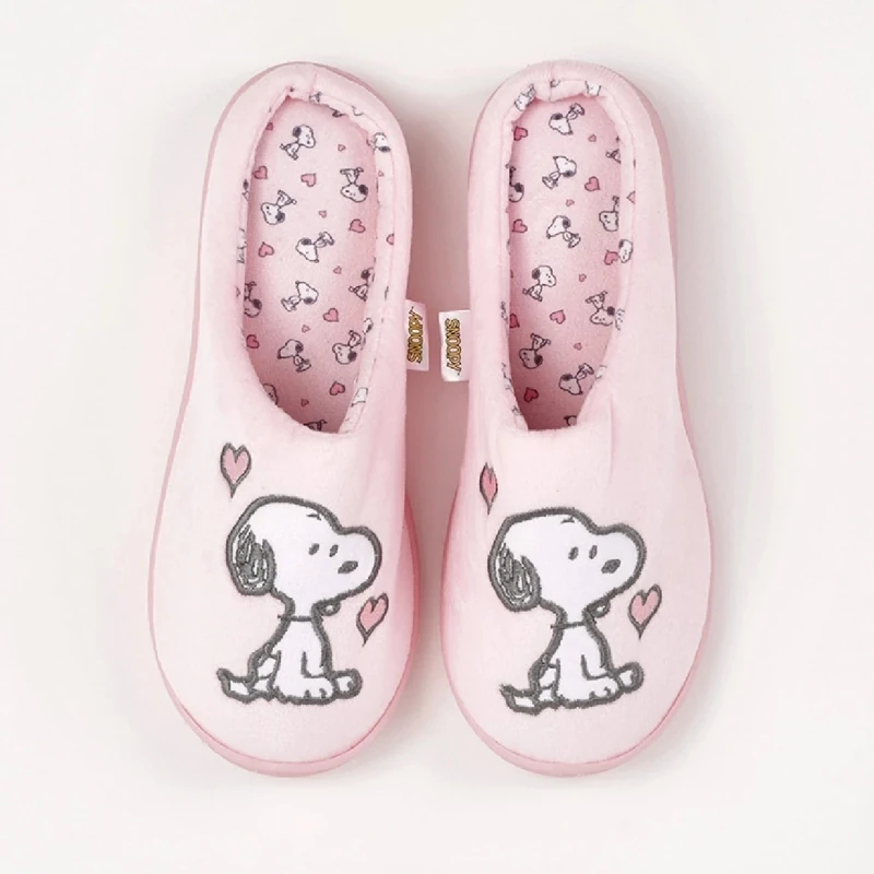 PANTUFLA MUJER INDEX ROSADO SNOOPY - 3