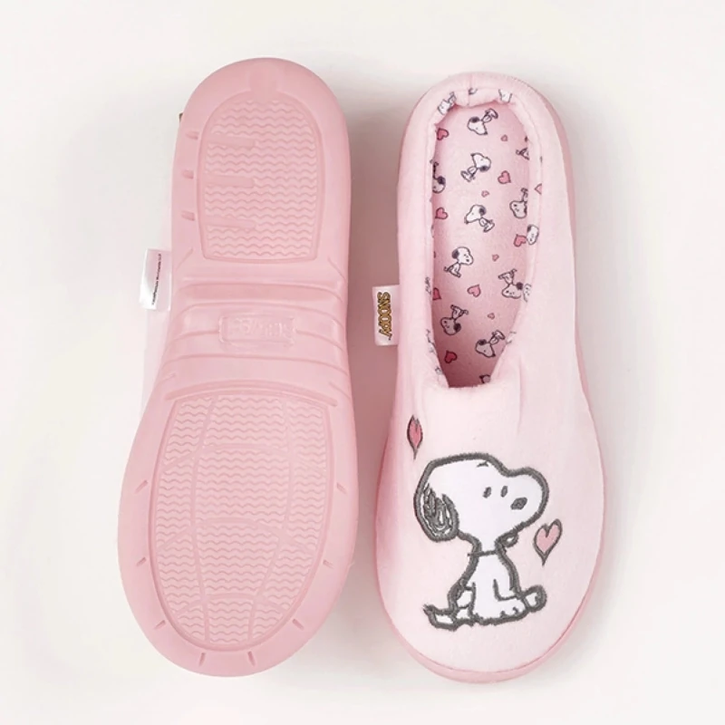 PANTUFLA MUJER INDEX ROSADO SNOOPY - 4